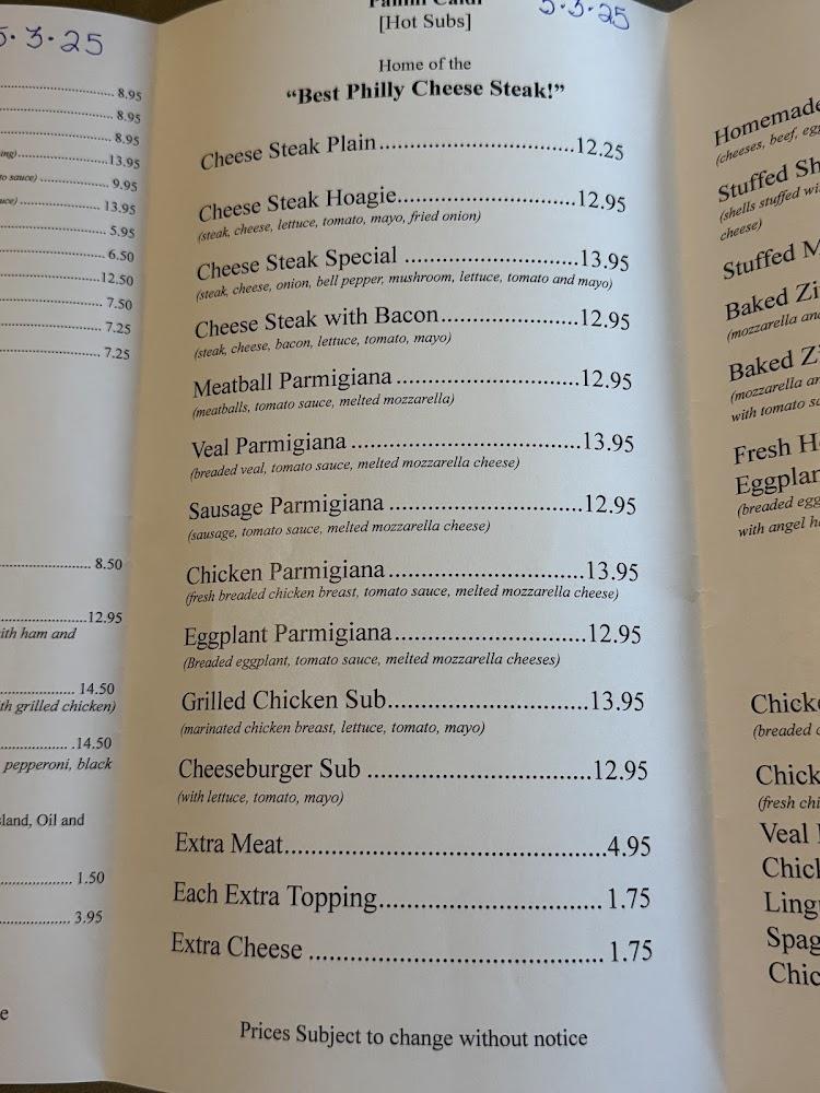 Fabio's Pizza Menu image 4